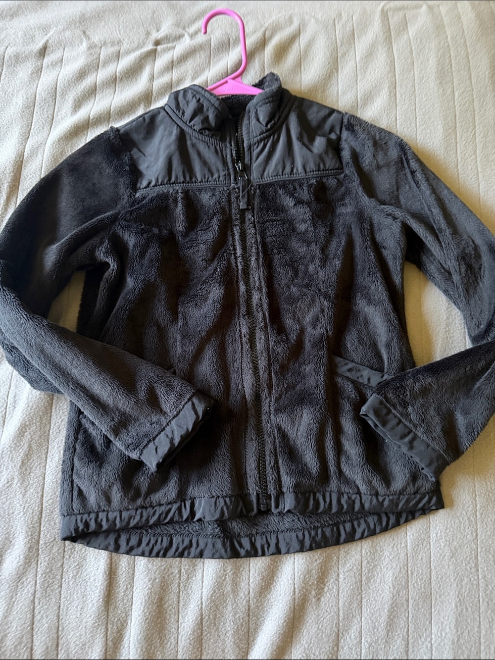 The Children's Place Black Girls' Fleece Jacket